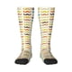 thumbnail image 1 of Balery Colorful Mustache Calcetines novedosos Calcetines deportivos Calcetines hasta la rodilla Calcetines de algodón Calcetines originales y geniales, 1 of 6