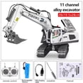 thumbnail image 1 of Excavadora de Control remoto para niños, excavadora, camión de basura, juguetes de coche Rc, ingeniería eléctrica, modelo de vehículo de alta tecnología de 2,4g, juguetes para niños, regalos, 1 of 4