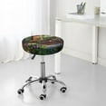 thumbnail image 7 of Hirioo Charming Garden Patio for Round Bar Stool Seat Covers Washable Stool Cushion Slipcover Elastic Bar Chair Covers for 12-14 Inch Chair-13 inch, 7 of 7