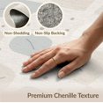 thumbnail image 4 of ODIKA 2'x3' Beige Gray Soft Abstract Pattern Washable Accent Rug Modern Geometric Mid-Century Style Design Pet Friendly, Bedside Mat for Bedroom, Nursery, RV, 4 of 5