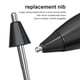 thumbnail image 4 of Methold Metal Smart Stylus Pen Nib Antideslizante Reemplazo de alta sensibilidad Escritura Tablet Plumas Punta Piezas Reemplazo para Electrónica, 4 of 6