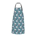 thumbnail image 2 of Bingfone Elegant Flamingo Apron Gifts For Men, Women Professional Grade Chef Apron for Kitchen,BBQ & Grill, 2 of 8