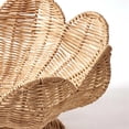 thumbnail image 4 of Fwttom Easter Decorations Woven Rattan Bowl With Scalloped Edges Easter Egg Blue, 4 of 5