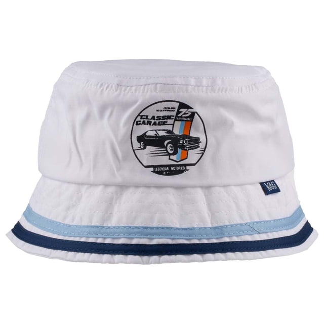 Garage Classic Cartoon Car -Kids Fedora Hat 4-8 Years (Gray)