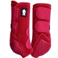 thumbnail image 2 of Small Classic Flexion Legacy2 Support Horse Front Boots Crimson, 2 of 2