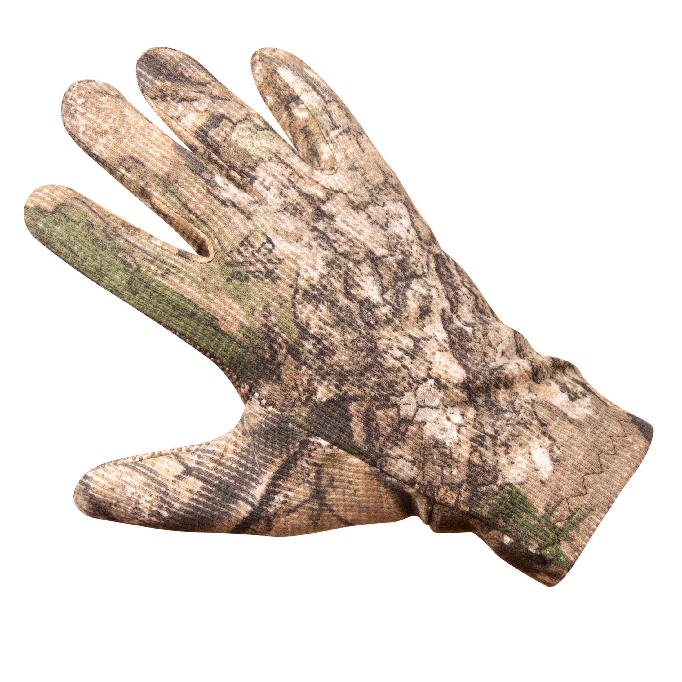 Realtree APX Men's Thermal Stretch Hunting Gloves, Size M