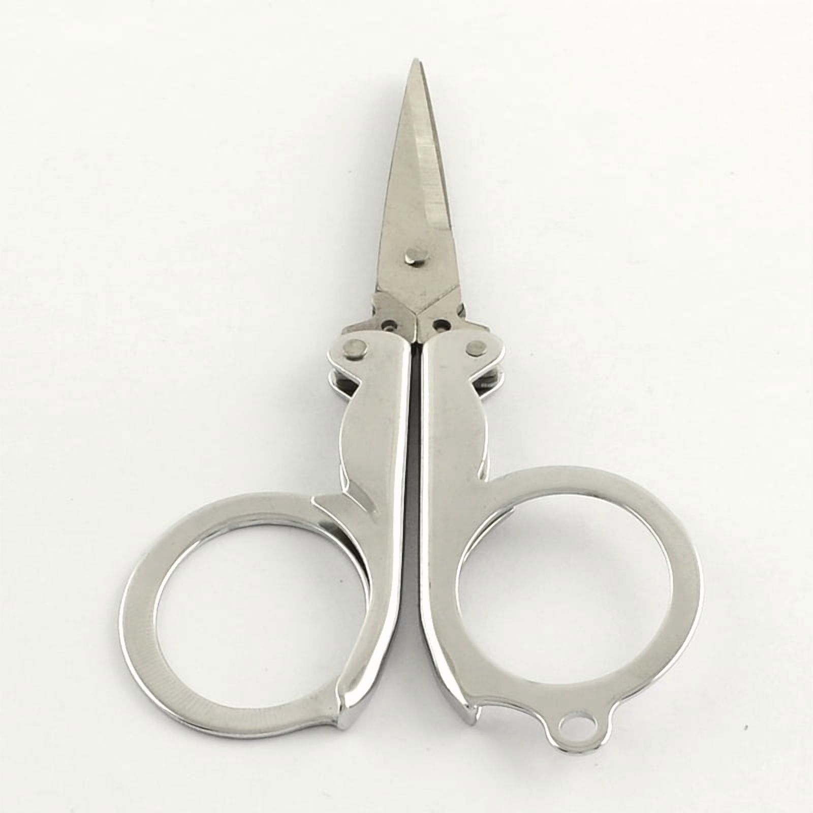 12pc Tarnish Resistant 2CR13 Stainless Steel Scissors Mixed Color 102x58x6mm