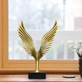 thumbnail image 4 of Eagle Statue Bird Sculpture Table Centerpieces Desktop Office Resin Figurine Gold, 4 of 7