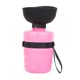 thumbnail image 3 of Botella de bebida plegable para mascotas, dispensador de agua portátil para perros para viajes al aire libre (rojo rosa), 3 of 8