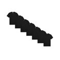 thumbnail image 1 of Maine - Camiseta para Hombre - Pack de 7 (Negro), 1 of 4