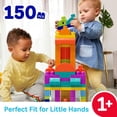 thumbnail image 3 of MEGA BLOKS Bigger Building Bag building set with 150 big building blocks, 3 of 7