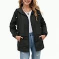 thumbnail image 2 of Godom Rain Jacket Women Lightweight Raincoat with Hood for Hiking Travel Windbreaker Outdoor Active, 2 of 6