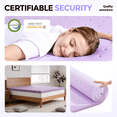 thumbnail image 2 of EDX 2 Inch Cool Gel Memory Foam Mattress Topper Twin Size Bed, Comfort Body Support & Pressure Relief, CertiPUR-US Certified, 2 of 8