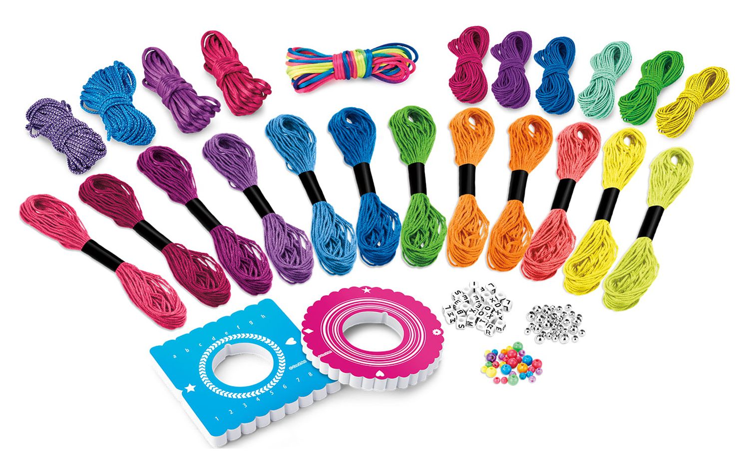 Cra-Z-Art Be Inspired 5-in-1 Friendship Bracelet Studio for Girls 6 Years of Age and Older - image 10 of 13