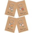thumbnail image 1 of 4Pcs Teacher Keychain, Teacher Appreciation Keychain Gifts, Thank You for Helping Me Grow Keychain, Teacher Day Gifts for Women Men, Coworker Employee Appreciation Gift, 1 of 7