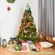 thumbnail image 4 of Árbol de Navidad Artificial Costway 1,8m PVC Verde con Base Metálica, 4 of 7