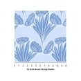 thumbnail image 4 of Rwraps Blue Art Deco Too Literal Matte Vinyl Film Wrap 59in x 30ft Vinyl Vehicle Car Film Sheet Roll, 4 of 9