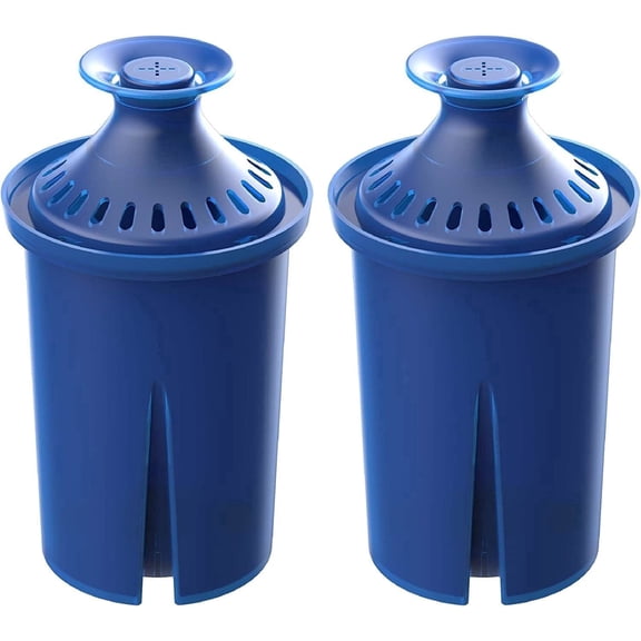 AQUA CREST 06L Water Filter, Replacement for Brita® Elite® Water Filter, Pitchers and Dispensers, Everyday, UltraMax, Metro , XL and More, 120 Gallons, Lasts 6 Months, 2 Pack