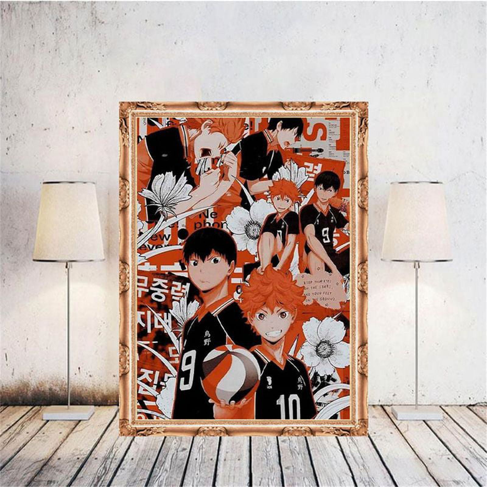  Haikyuu Anime Poster and Prints Unframed Wall Art