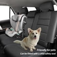 thumbnail image 5 of coverdream 4Runner Seat Covers Custom Fit for 2010-2024 Toyota 4Runner Seat Covers (5-Seater) - Breathable Leather(Full Set,Black), 5 of 9