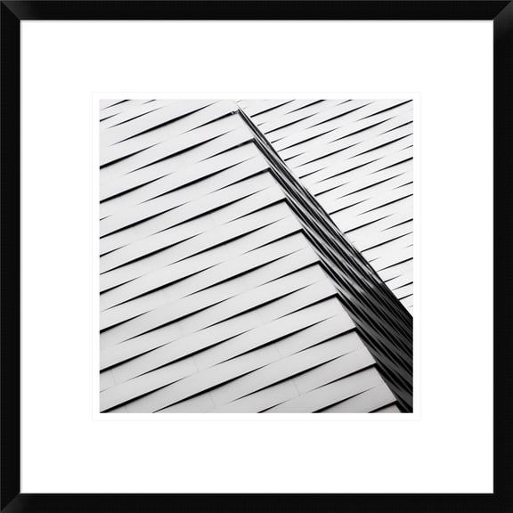 Global Gallery Gilbert Claes 'Exhibition Hall' Framed Wall Art