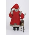 thumbnail image 2 of Karen Didion Originals Reindeer Joy Santa Figurine, 19 Inches, 2 of 2