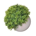 thumbnail image 3 of Bola de césped artificial en maceta, simulación de hierba, decoración de plantas, decoración de la mesa de la oficina en casa, hierba tipo 3, verde Advancent HA7593-06B, 3 of 6