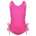 thumbnail image 4 of Girls One Piece Swimsuit Kids Scoop Neck Bathing Suit Beach Sport Summer Swimwear for Big Girls 8-14 Years, 4 of 7