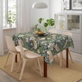 thumbnail image 5 of William Morris Original Design Print,Retro Bird Floral Boho Table Cover for Home Picnic Party Dining Room Kitchen Decor,Rectangle 60X120, 5 of 6