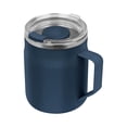 thumbnail image 1 of Taza con doble pared y tapa giratoria azul 11.6 x 11.8 x 9.2, 1 of 3