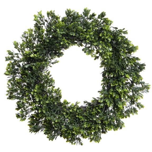 20" Boxwood UV Wreath by Ashland  - Spring Floral for Crafting and Home Decor