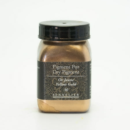 UPC: 3046450222583 | Sennelier Dry Pigment 90g Jar Yellow Gold