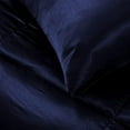 thumbnail image 5 of 3-Piece Reversible Silky Soft Queen Comforter Bedding Set, Luxurious Satin Comforters Full Size with 2 Satin Pillowcases, Lightweight Duvet for All Seasons, Navy, 5 of 8