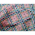 thumbnail image 4 of oneOone Silk Tabby Fabric Madras Check Decor Fabric Printed BTY 42 Inch Wide, 4 of 4