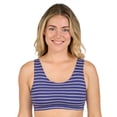 thumbnail image 2 of Fruit of the Loom Women's Tank Style Cotton Sports Bra 3-Pack, Sizes 34-47, 2 of 11