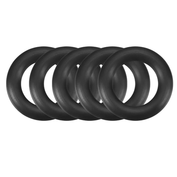 Unique Bargains 50 Pcs Automobile Black NBR O Rings Oil Seal Washers 15mm x 3mm x 9mm