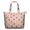 Pink Highland Cow, variant on Green Highland Cow Flower Pattern Travel Tote Bags for Women Carry On,Large Weekender Bags for Women Travel,Multi Functional Duffle Bag for Work,Shopping,Sports