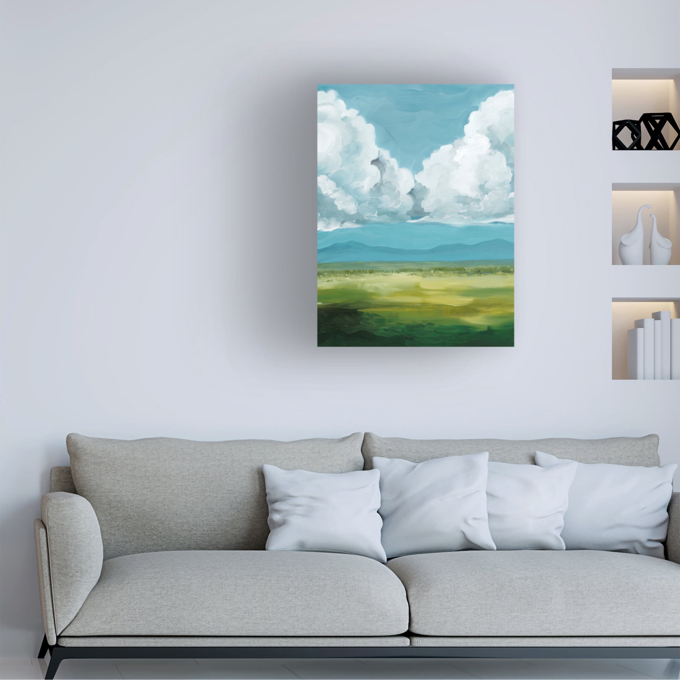 Trademark Fine Art Grace Popp Golden Plains II Canvas Wall Art