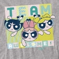 thumbnail image 2 of Powerpuff Girls Awesome Block Women's T Shirt, Athletic Heather, Large, 2 of 6