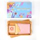 thumbnail image 4 of Bandeja de arena ATmini Montessori con tapa para niños de madera rosa, 4 of 5