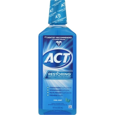 Act mint mouthwash