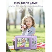 Digital Camera, FHD 1080P Camera, Digital Point and Shoot Camera with 16X Zoom Anti Shake, Compact Small Camera for Boys Girls Kids