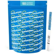 Pregmate 50 Ovulation Test Strips with Numeric LH Result Quantitative Predictor Kit (50 Count)