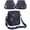 Blue, variant on Crossbody Bag For Men Small Travel Messenger Bag Business Bag With Multiple Pockets Adjustable Strap Compact