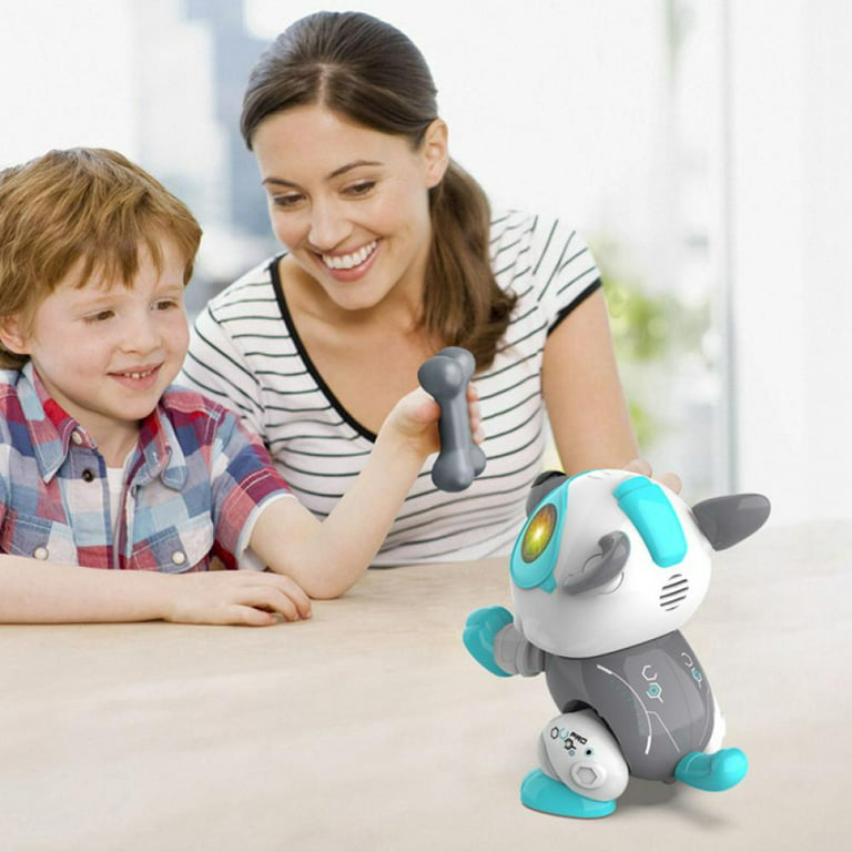 Interactive Puppy - Smart Pet, Electronic Robot Dog Toys for Age 3 4 5 6 7  8 Year Old Girls, Gifts Idea for Kids, Voice Control＆Intelligent Talking