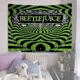 thumbnail image 5 of Tim Burton horror film Beetlejuice Sandworm Tapestry Anime Tapestry Hanging Tarot Hippie Wall Rug Dormitory Wall Hanging Slabs, 5 of 5