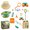 28Pieces, variant on Insect Bug Catcher Toy 18 Pieces Outdoor Explore Kit with Butterfly Net,Magnifying Glass,Kids Bioculars and Insect Bug Catching Kit,Gifts for Kids Age 3+