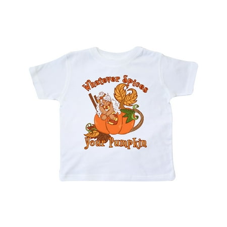 

Inktastic Whatever Spices Your Pumpkin Fall Mermaid Gift Toddler Boy or Toddler Girl T-Shirt