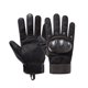 thumbnail image 1 of L Guantes sin dedos para motocicleta, guantes tácticos con nudillos duros, equipo de pistola de aire de medio dedo, 1 of 5