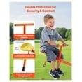 thumbnail image 2 of Seesaw 360° Rotating Teeter Totter - 100lbs Capacity - Dual Seat, Ages 3+, Outdoor Play Equipment, Stable Metal Design, 2 of 6